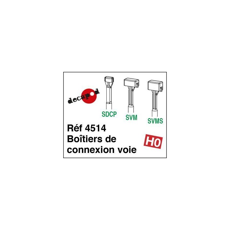 BOITIERS de connexion voie