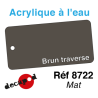 PEINTURE ACRYLIQUE BRUN TRAVERSE mat