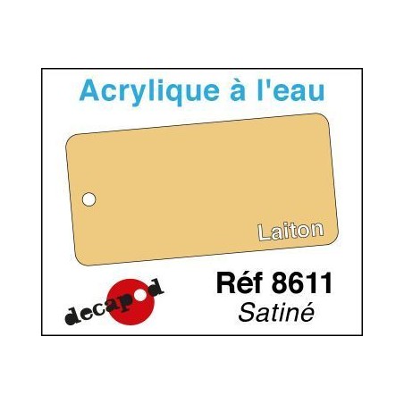 PEINTURE ACRYLIQUE LAITON satiné