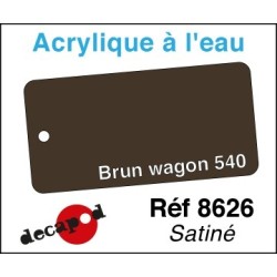 PEINTURE acrylique BRUN...