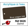 PEINTURE acrylique BRUN WAGON 540 satiné
