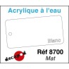 PEINTURE acrylique à l'eau BLANC