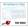 VERNIS acrylique à l'eau satiné