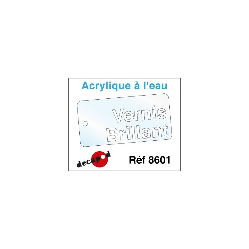 VERNIS acrylique à l'eau brillant