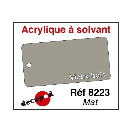 PEINTURE ACRYLIQUE AÀ SOLVANT VIEUX BOIS mat