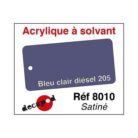 PEINTURE BLEU CLAIR DIESEL 205 satiné
