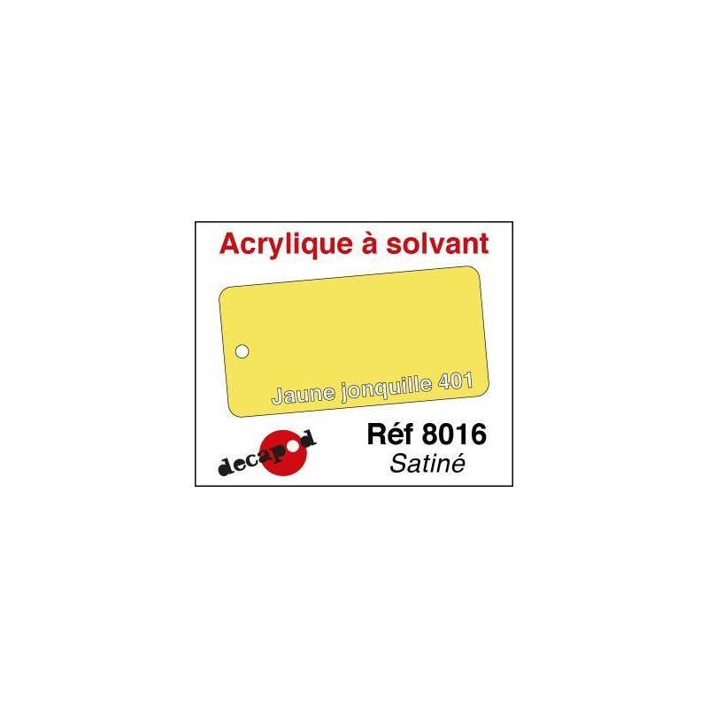 PEINTURE JAUNE JONQUILLE 401 satiné