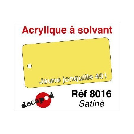 PEINTURE JAUNE JONQUILLE 401 satiné