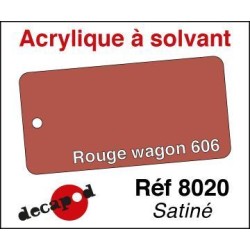 PEINTURE ROUGE WAGON 606...