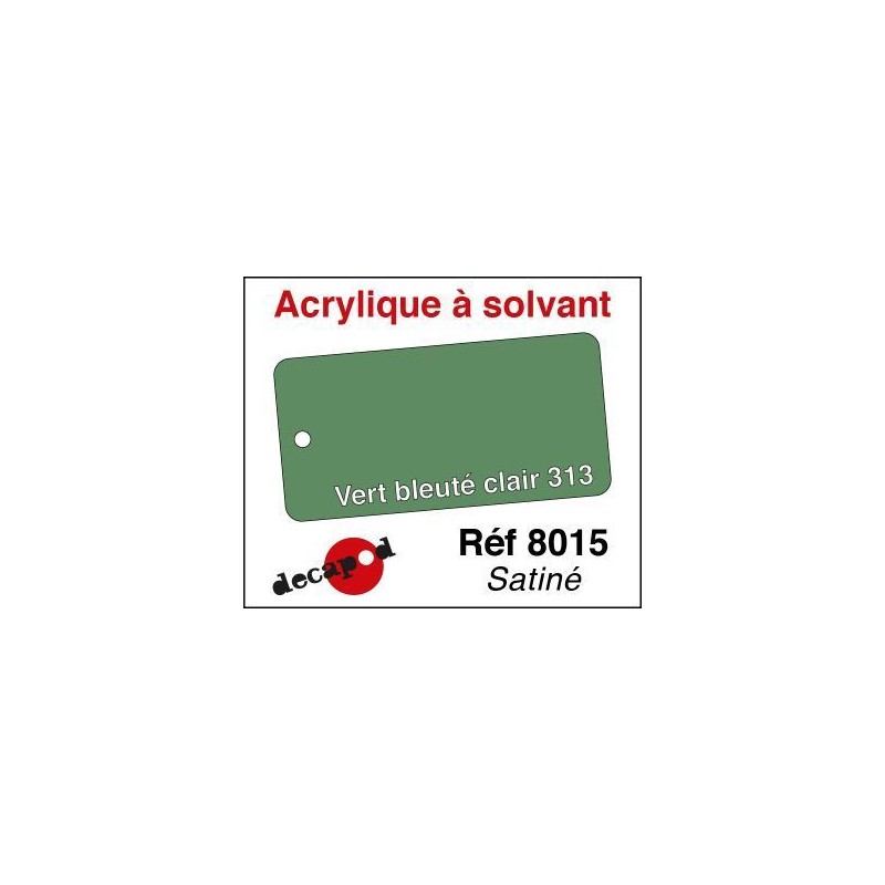 PEINTURE VERT BLEUTE CLAIR 3013 satiné