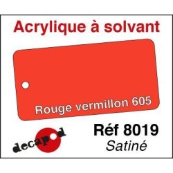 PEINTURE ROUGE VERMILLON...