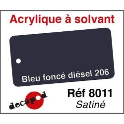 PEINTURE BLEU Foncé DIESEL...