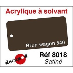 PEINTURE BRUN WAGON 540 satiné