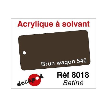PEINTURE BRUN WAGON 540 satiné
