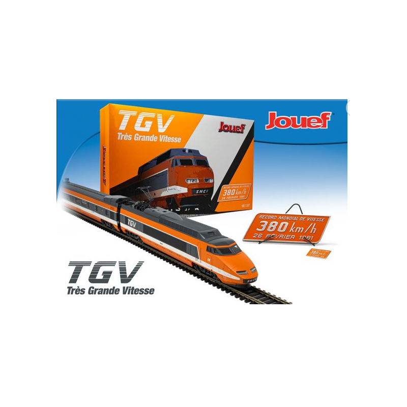 HJ2412 TGV RECORD ANALOGIQUE