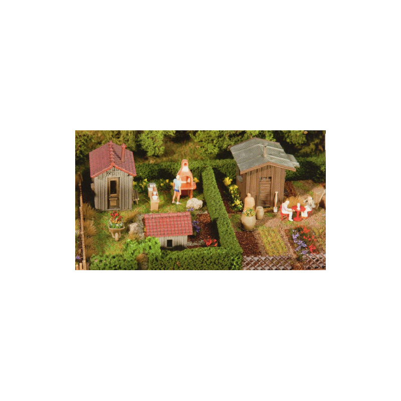 2 JARDINS OUVRIER avec cabane