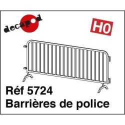 BARRIÈRES DE POLICE