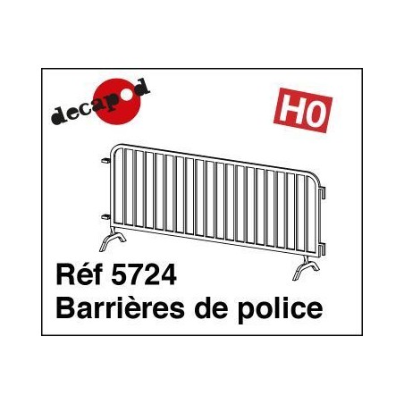 BARRIÈRES DE POLICE
