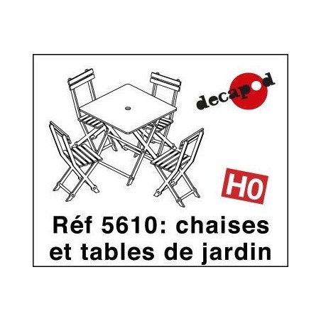 MOBILIER DE JARDIN