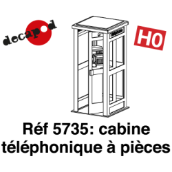 CABINE TÉLÉPHONIQUE