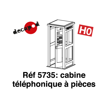 CABINE TÉLÉPHONIQUE