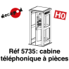 CABINE TÉLÉPHONIQUE