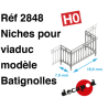 NICHES POUR VIADUC