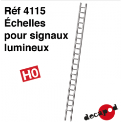 ÉCHELLES POUR SIGNAUX LUMINEUX