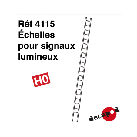 ÉCHELLES POUR SIGNAUX LUMINEUX