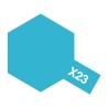 X23 BLEU TRANSPARENT BRILLANT