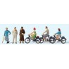 PASSANTS ET CYCLISTES