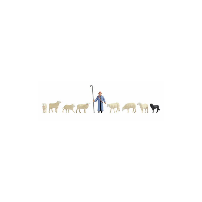 MOUTONS ET BERGER
